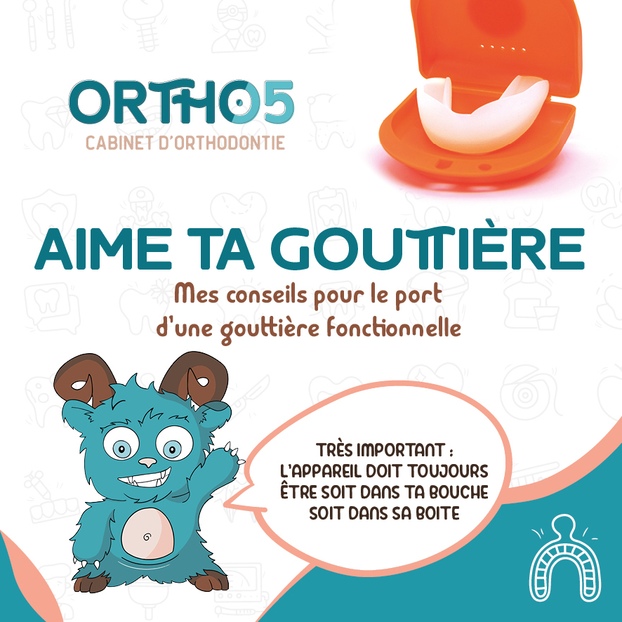 conseils port gouttière fonctionnelle ORTHO5