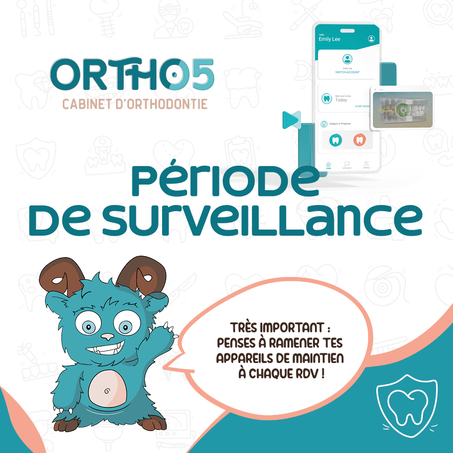 surveillance orthodontiste ORTHO5